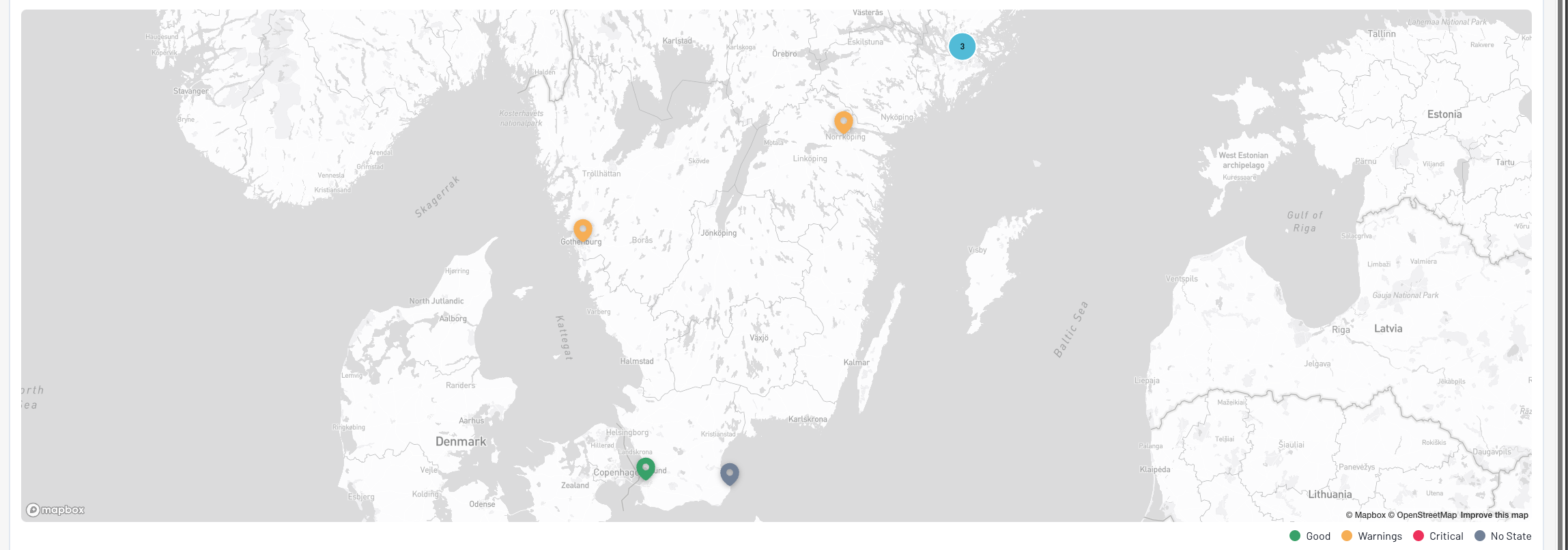 Improved Dashboard Map Experience