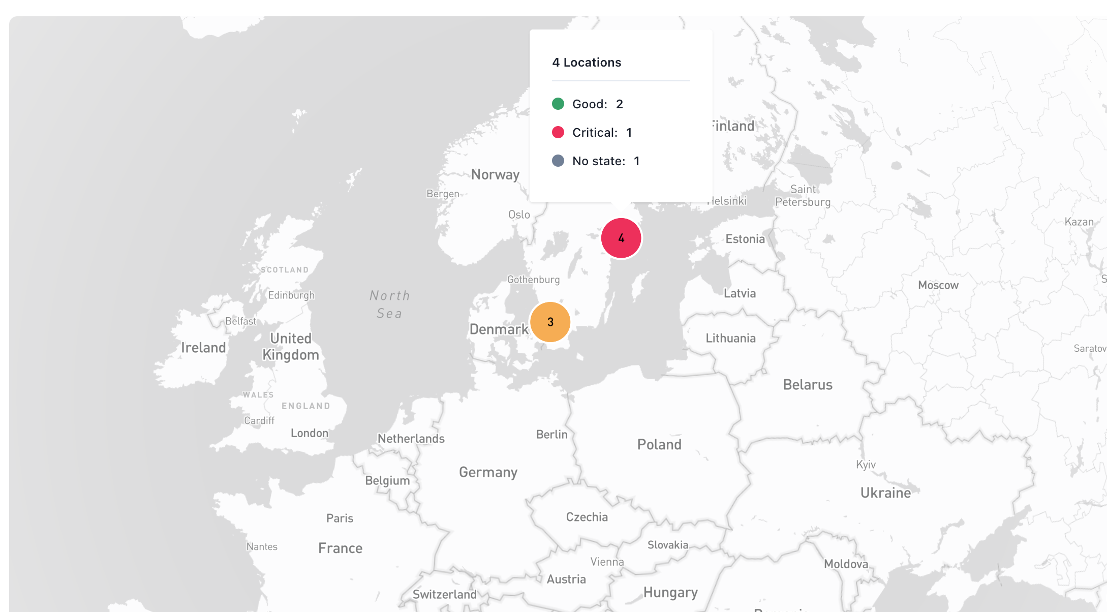 Dashboard Map - Cluster Improvements